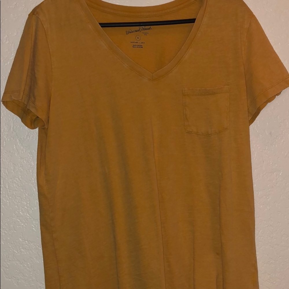 Mustard V-Neck